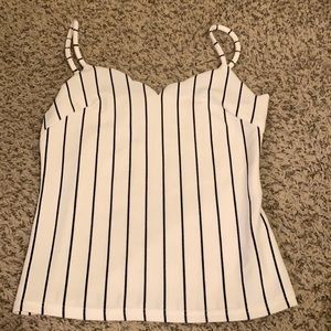 Striped tank top